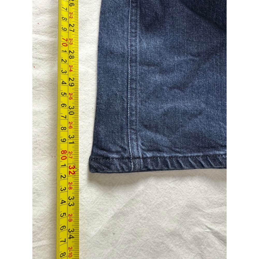 Good American Good Skate High Rise Loose Leg Jeans Indigo 10/30 34 Inseam New - Picture 9 of 10